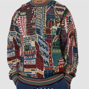 Supreme × Missoni Colorfull Geometric Print Sweater Size M